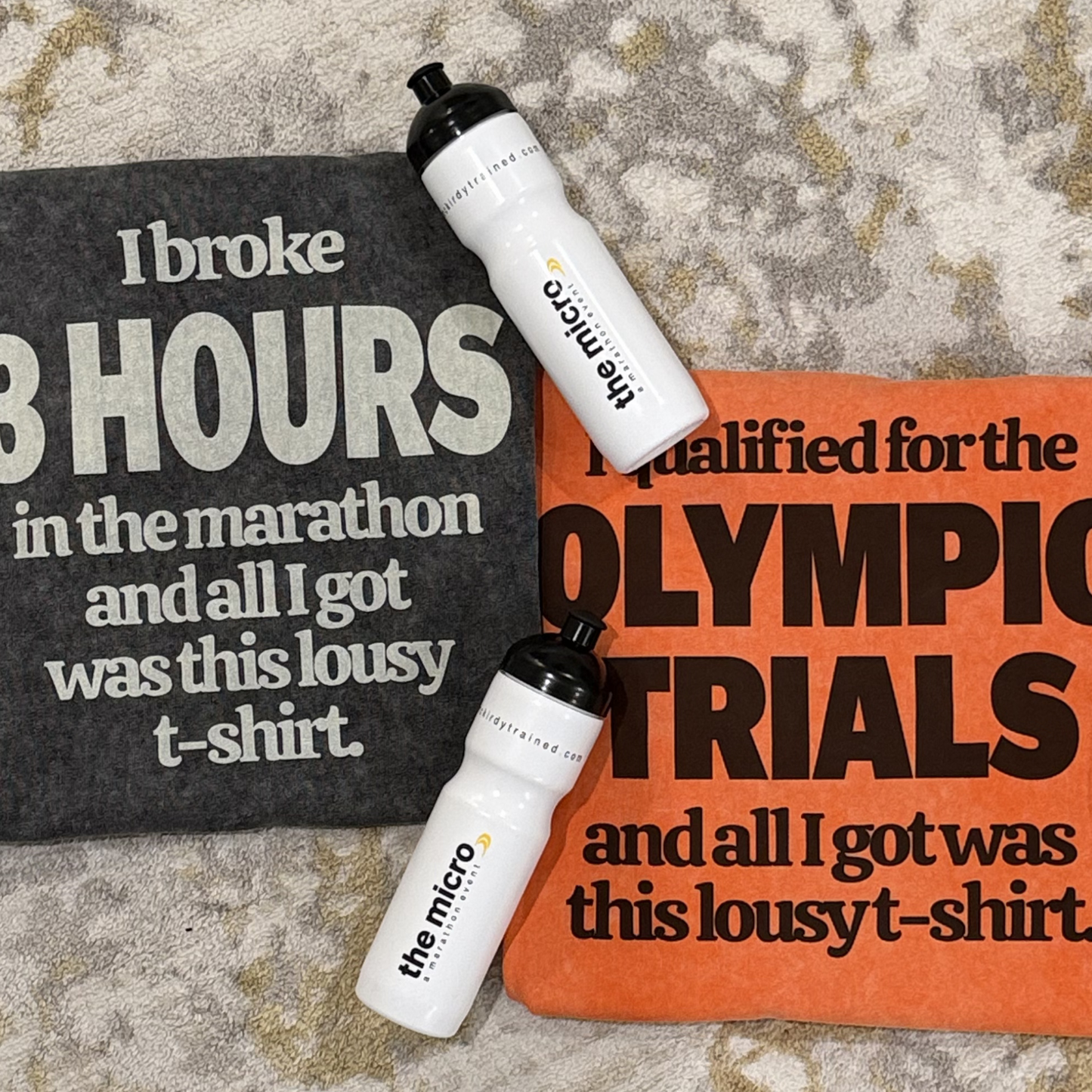 the micro 400ml slim race water bottle