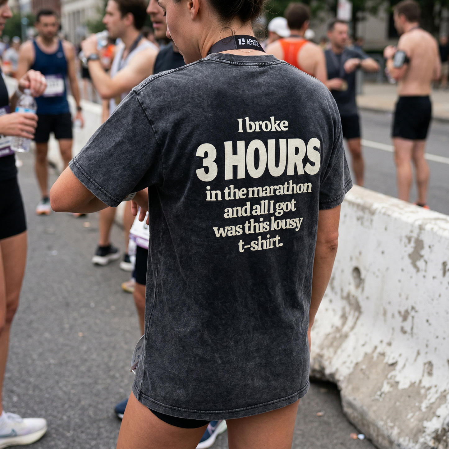 the achievement tee // LOUSY   RUNNING
