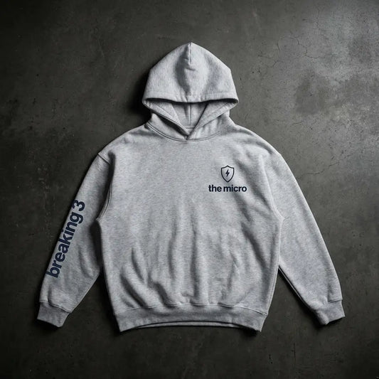 The Breaking 3 Oversized Fleece Hoodie