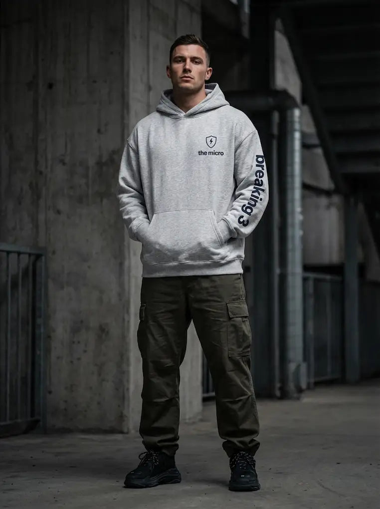 the breaking3 oversized hoodie