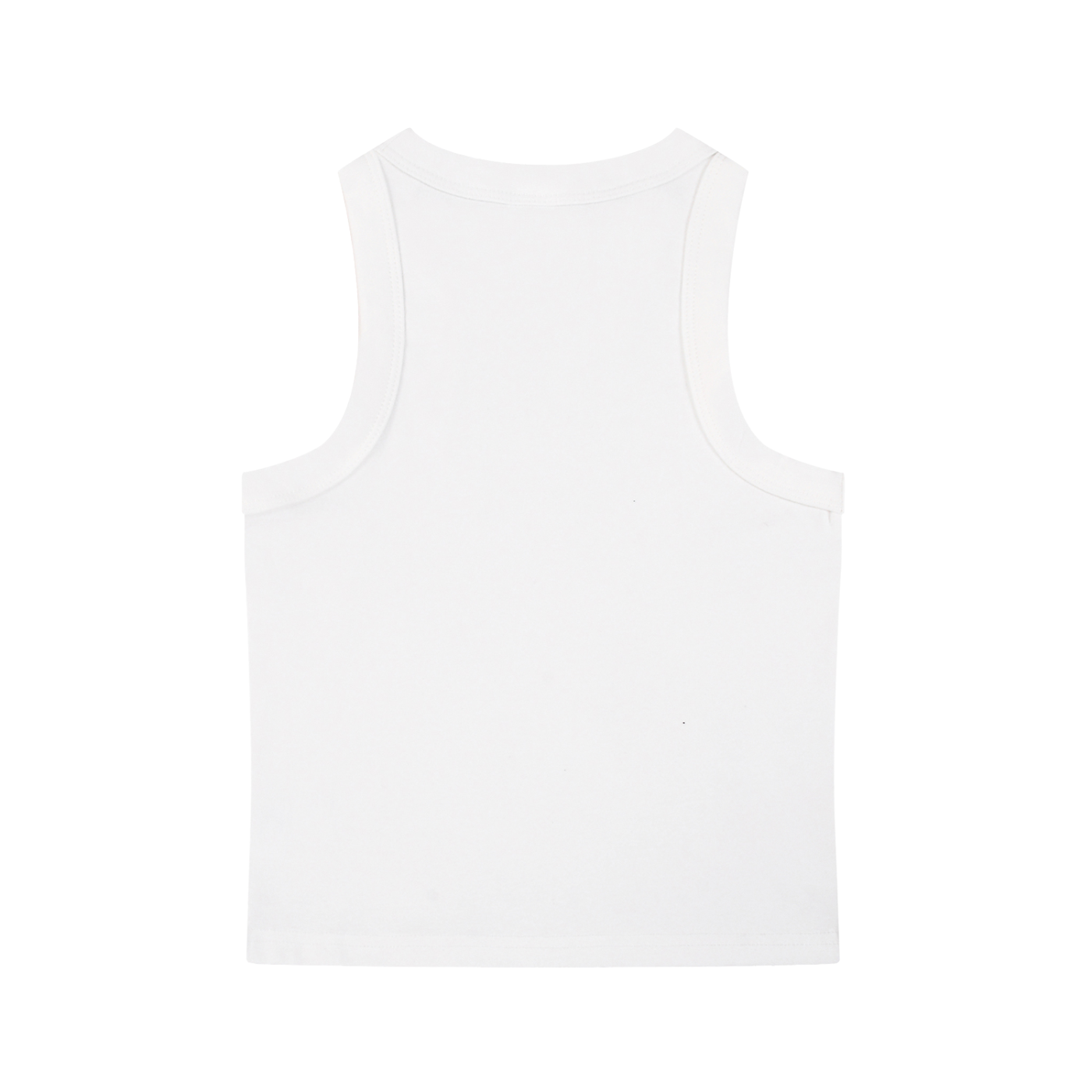 the micrOTQ women's ribbed tank top - back