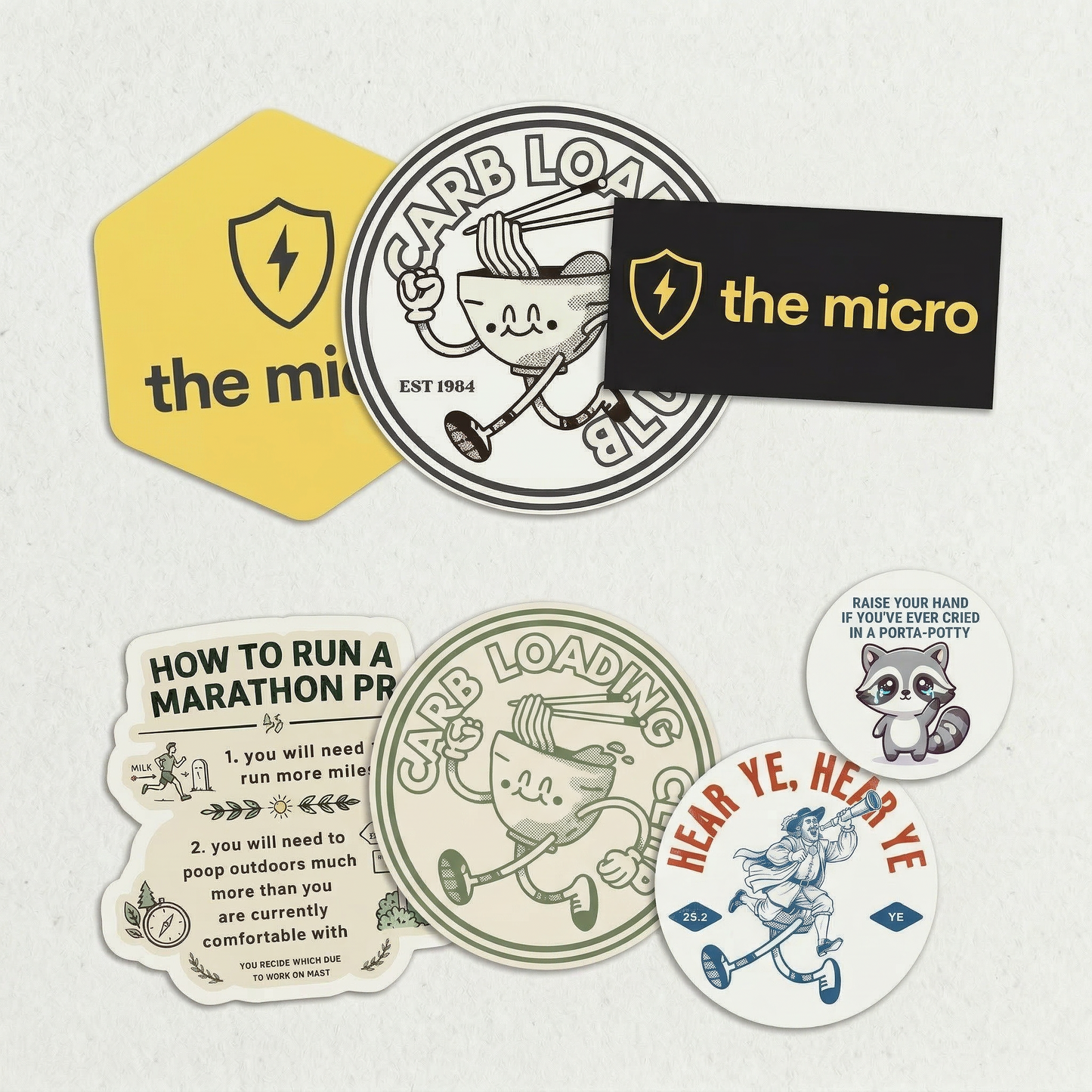 The Full Kit // 8-Pack Sticker Collection