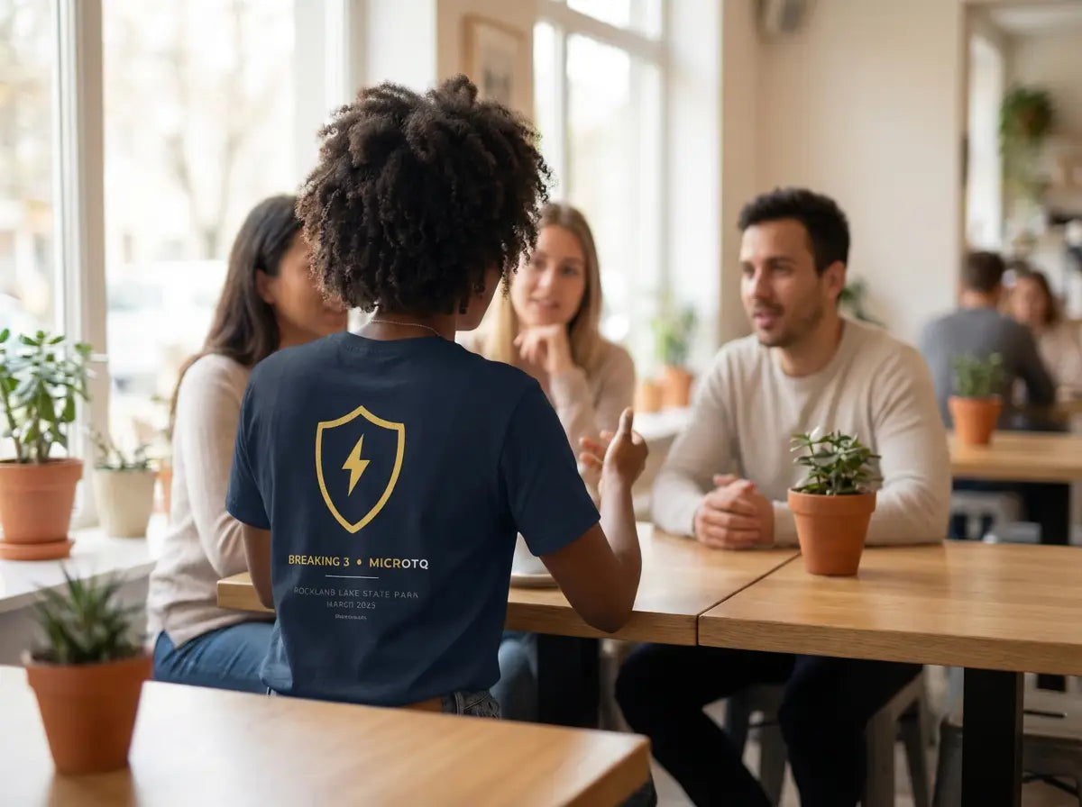 the micro classic race tee