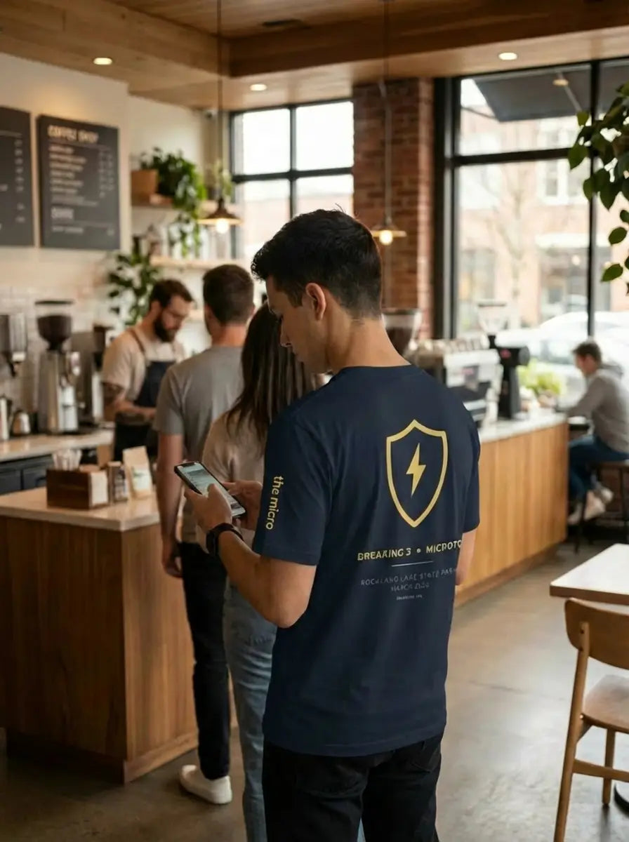 the micro classic race tee