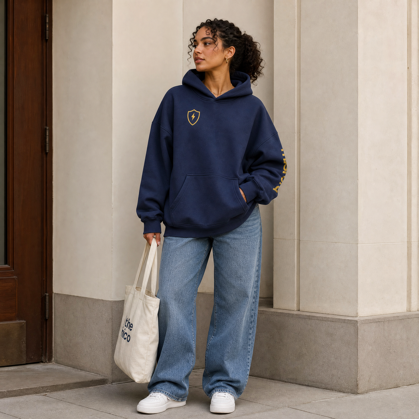 the micrOTQ oversized hoodie
