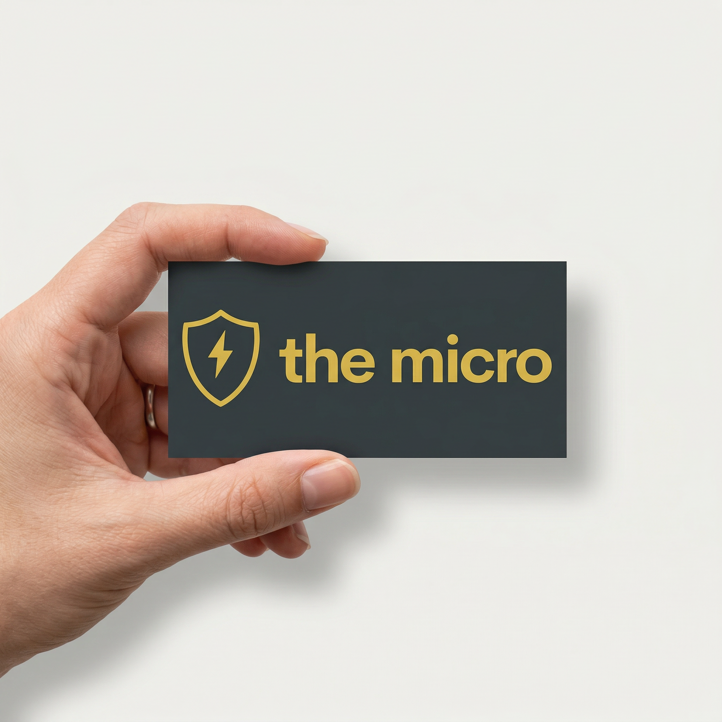 The Micro // 3" Matte Logo Sticker