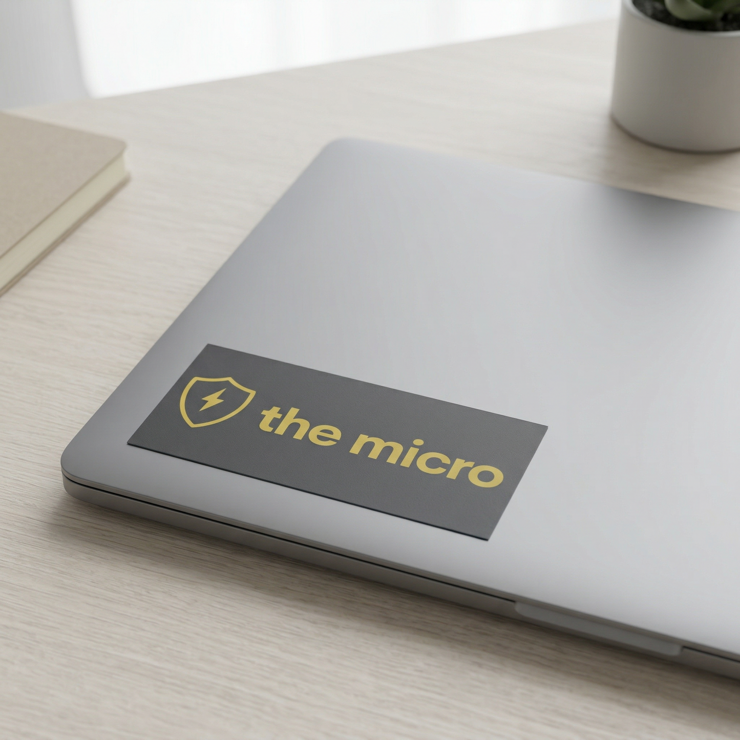 The Micro // 3" Matte Logo Sticker